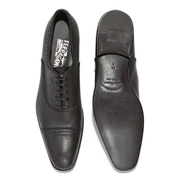 Business casual leather shoes